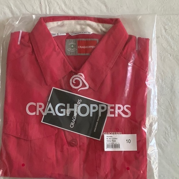 Craghoppers NOSILIFE ADVENTURE LONG SLEEVE SHIRT - Winter Rose - Picture 16 of 16